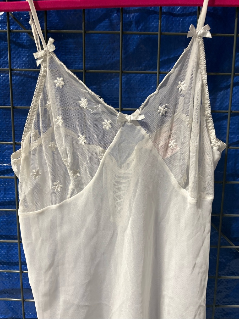 Sheer floral Slip Dress - Picture 2 of 3